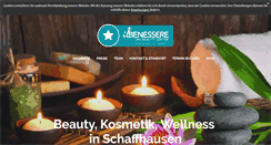 Desktop Screenshot of ilbenessere.ch